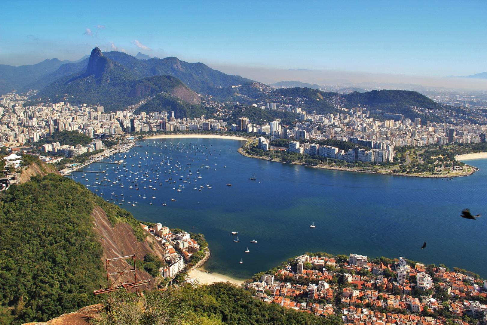 Aerial view of Rio de Janeiro - Photo Credit: Assy via Pixabay